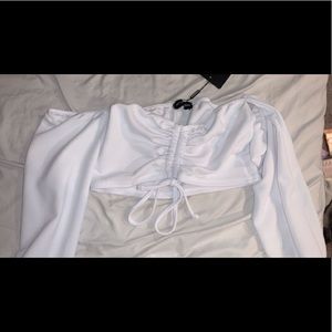 Off the shoulders crop top